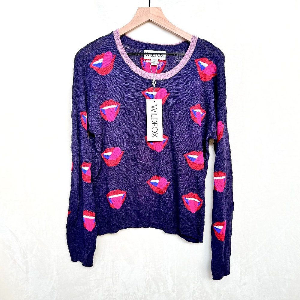 Wildfox Lippy Laura Sweater - Picture 5 of 8